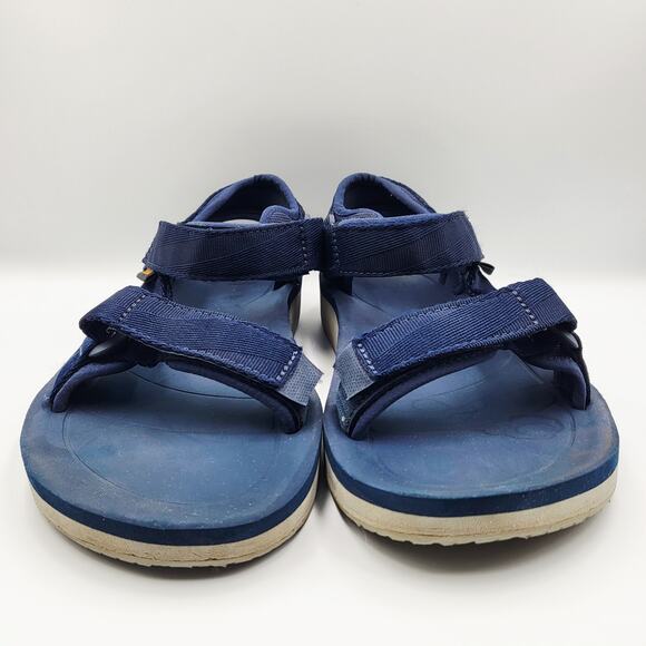 Teva Original Universal Premier Sandals Navy Blue Adjustable Straps Women's 12 - Picture 6 of 11